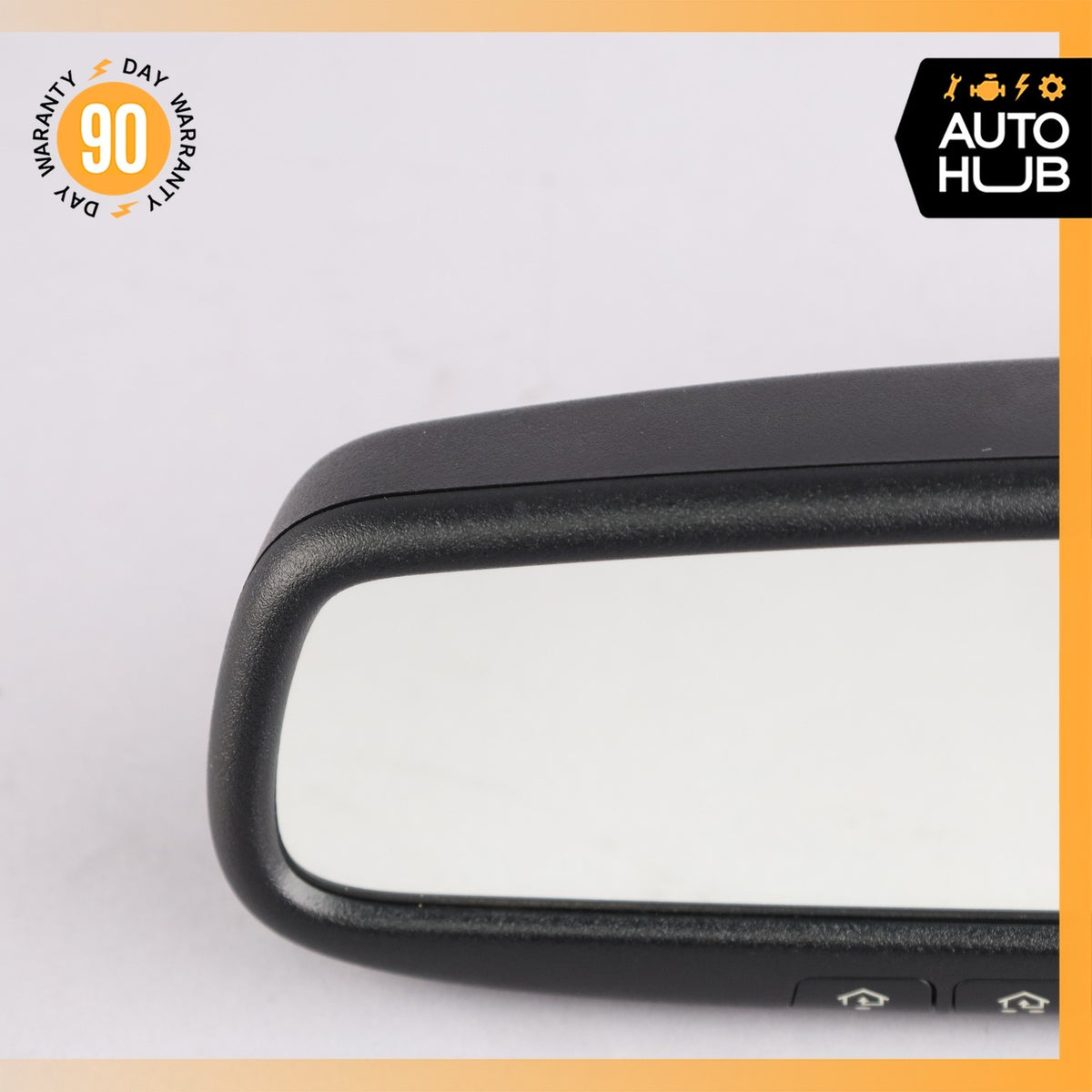 08-13 Infinity G37 Interior Rear View Mirror Black OEM 77k - photo 3