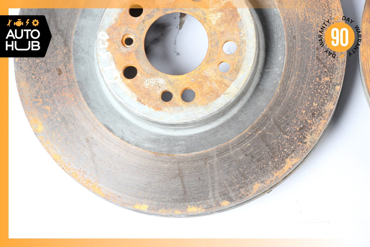 06-13 Mercedes X164 GL550 R350 Front Brake Rotors Disc Left and Right Set OEM - photo 3