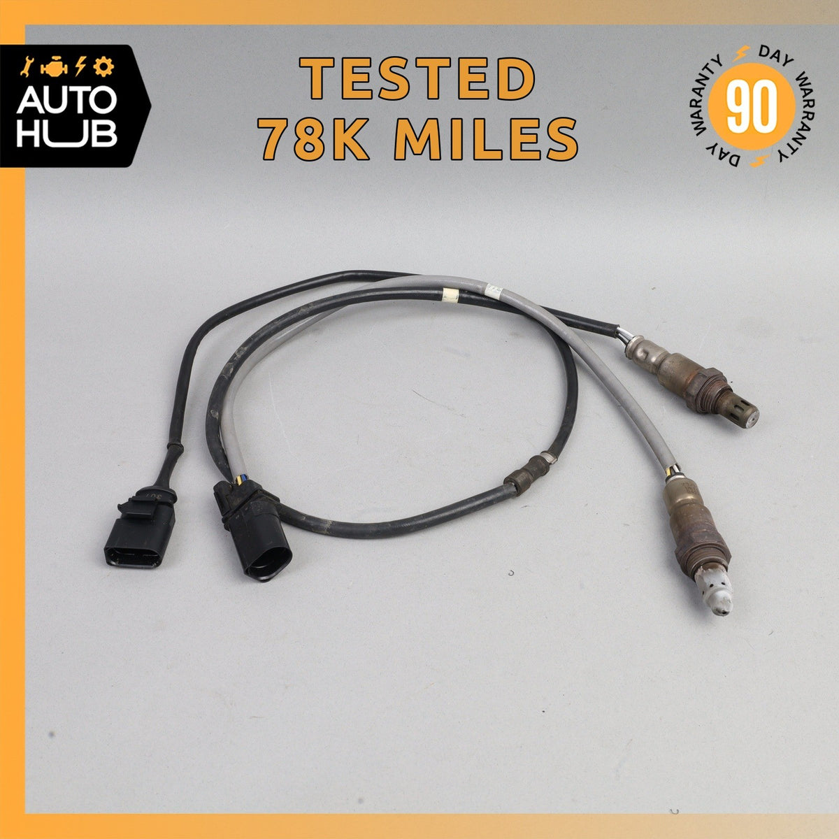 Audi 8V A3 E-Tron Oxygen Sensor Lambda Set of 2 OEM 78k - photo 1