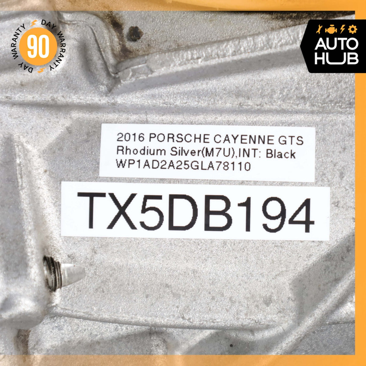 15-18 Porsche Cayenne 958 GTS Front Differential Axle Carrier Diff OEM - photo 22