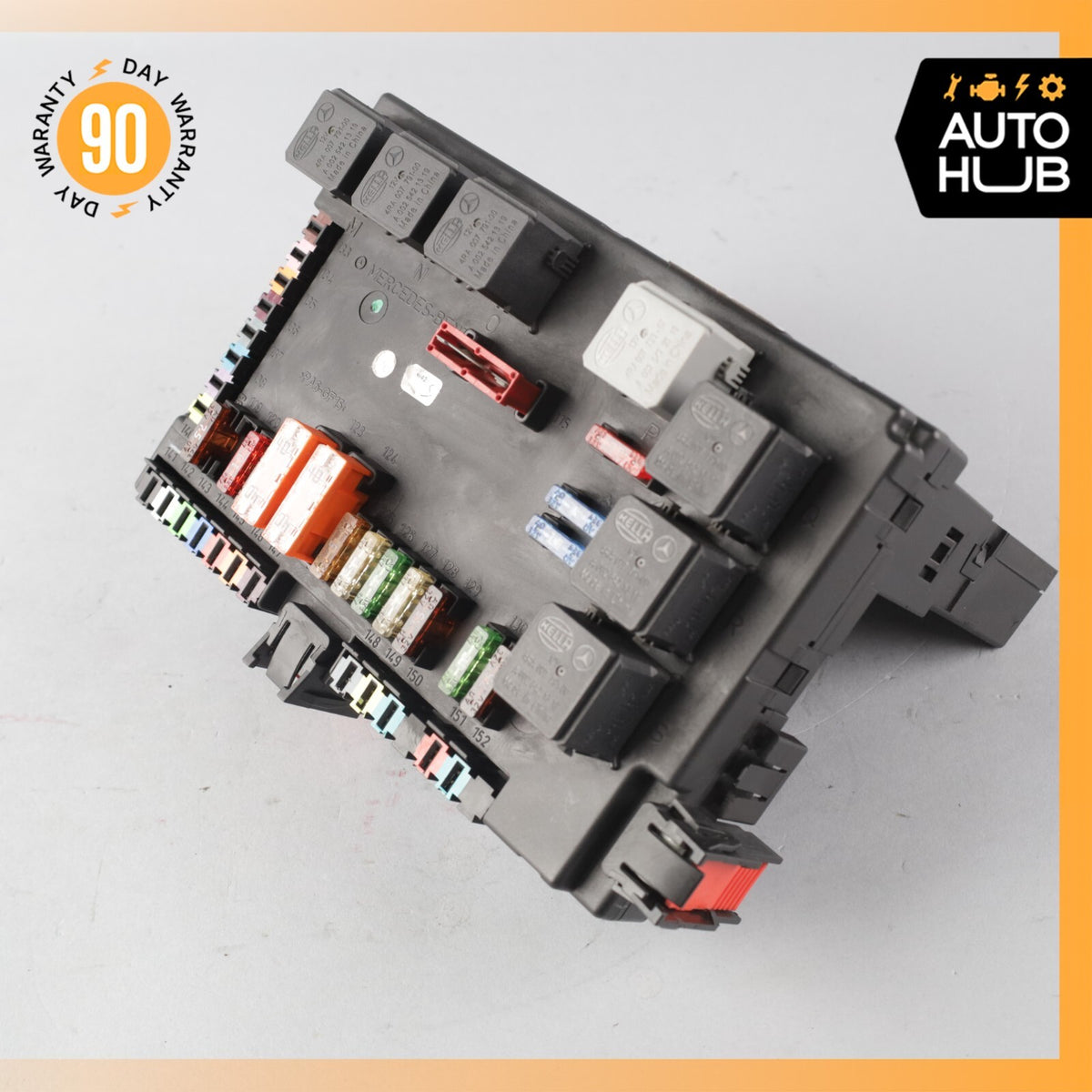 10-13 Mercedes W221 S400 S550 S65 AMG Rear Sam Fuse Box Relay Module Control OEM - photo 2