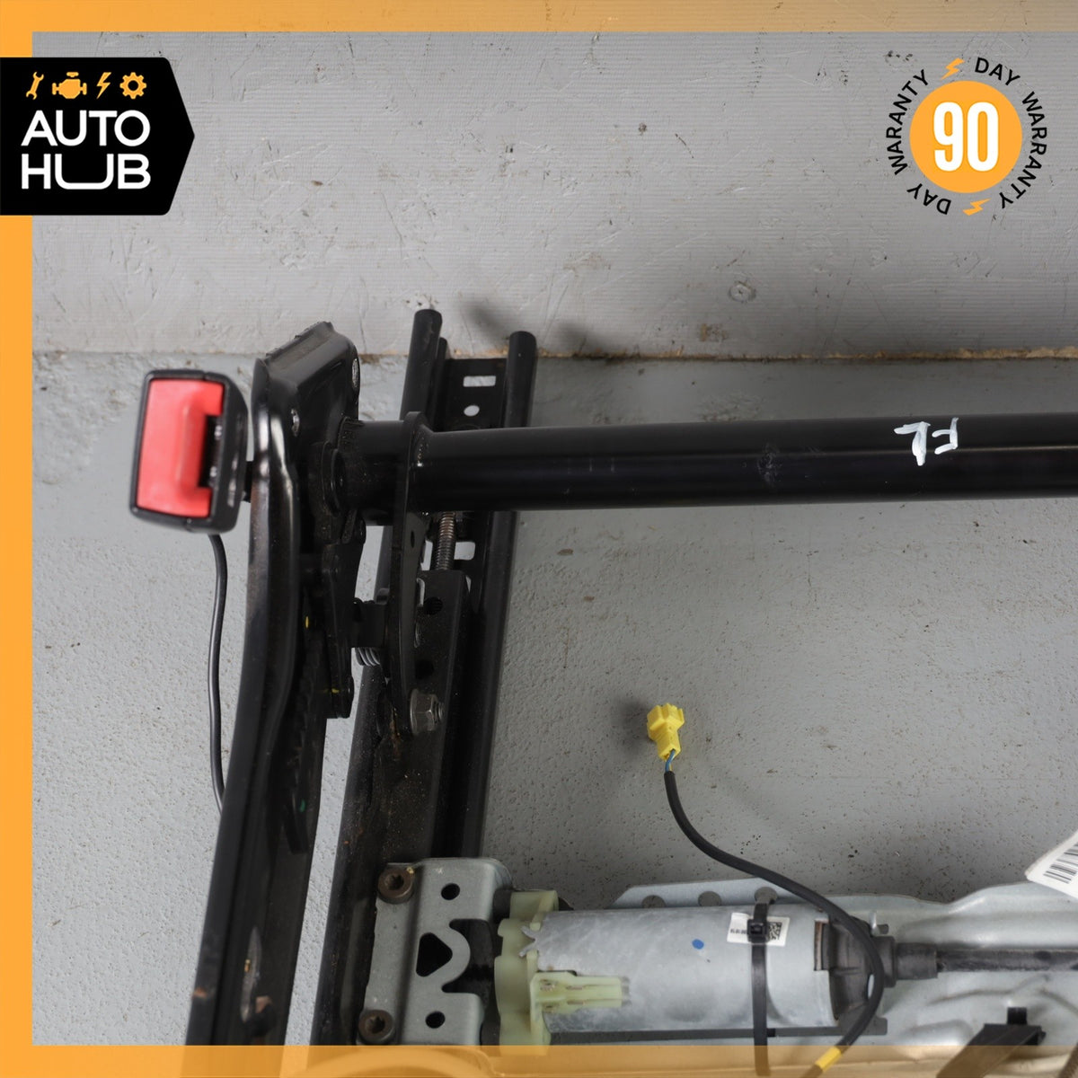 10-17 Mercedes W207 E350 C250 Front Left Seat Rail Track Frame w/ Motors OEM - photo 5