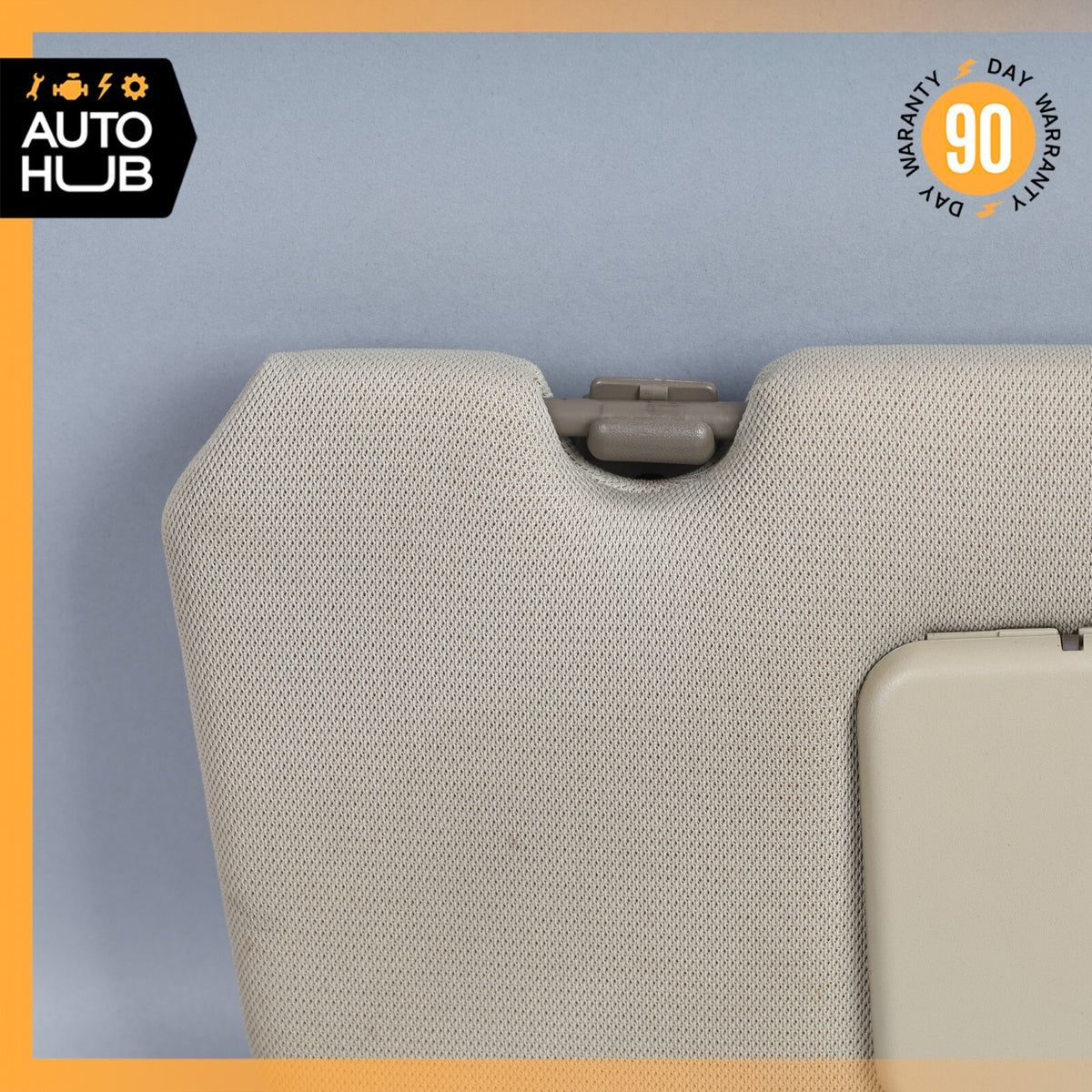 04-05 Cadillac XLR Right Passenger Side Sun Visor Shade Beige 10334541 OEM 69k - photo 7