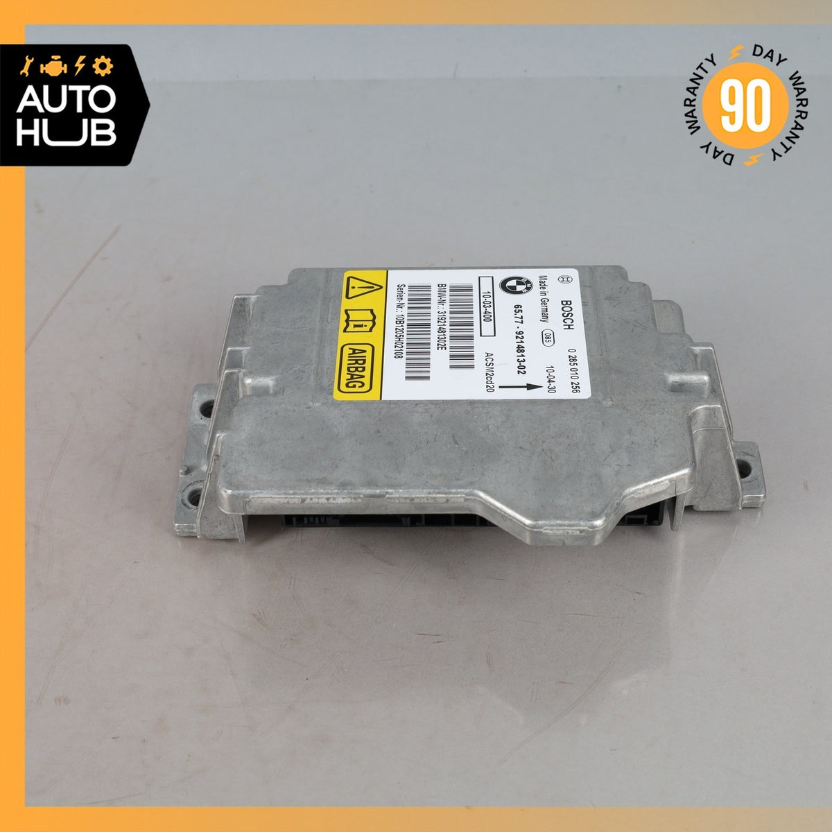 BMW E88 128i 135i Convertible Airbag Air Bag Sensor SRS Control Module OEM - photo 2