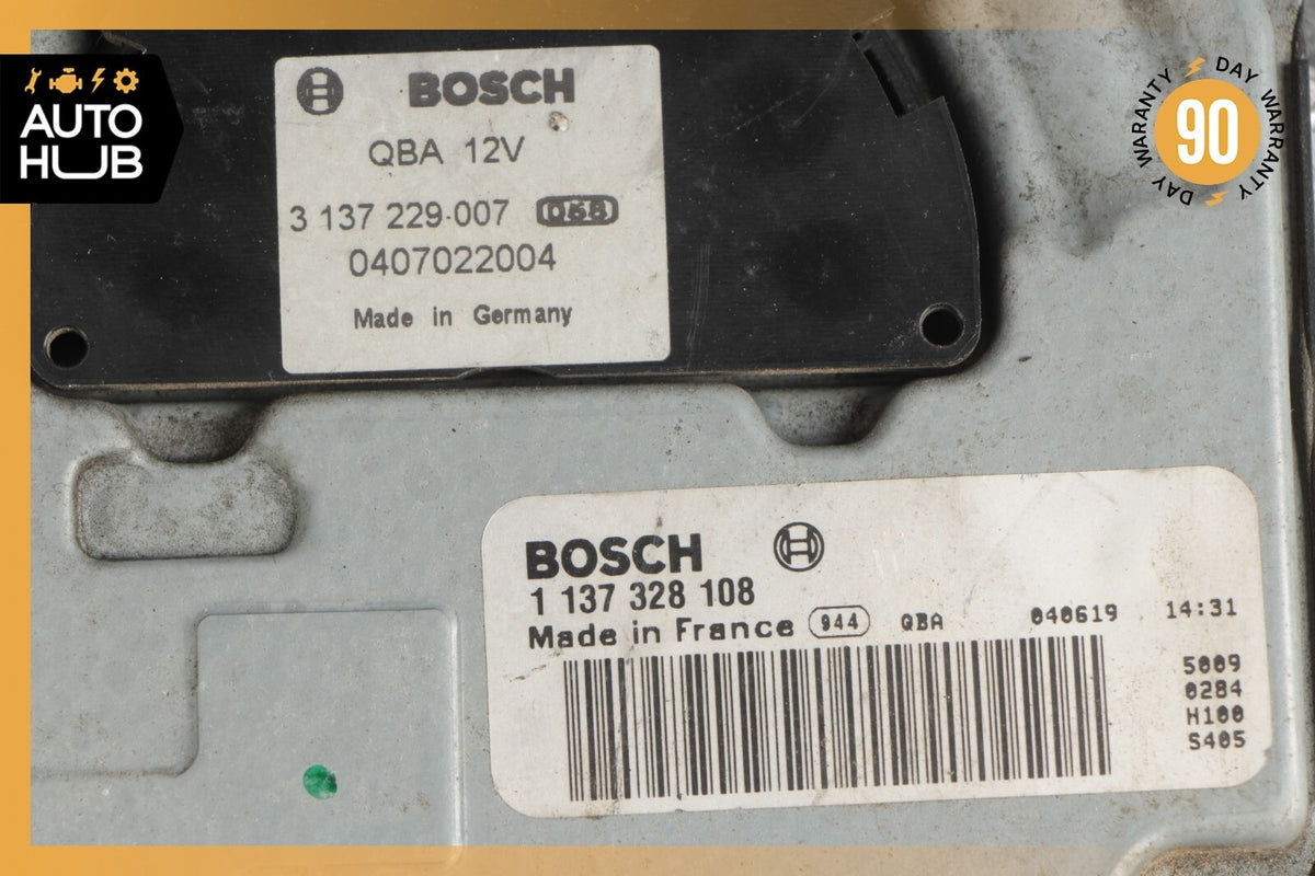 03-12 Mercedes R230 SL500 E350 E55 Engine Cooling Fan Motor Radiator BOSCH OEM - photo 10
