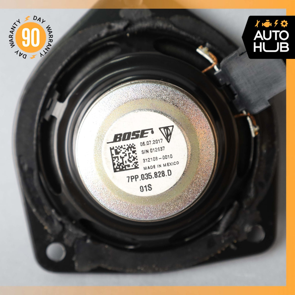 11-18 Porsche Cayenne 958 E-Hybrid S Dashboard Dash Audio Speaker Bose OEM - photo 7