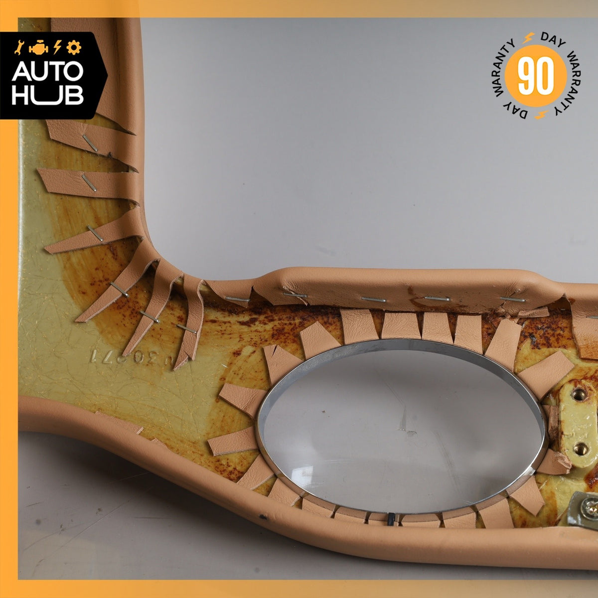 99-02 Bentley Arnage / RR Seraph Left Side Outer Dashboard Trim Panel Brown OEM - photo 13