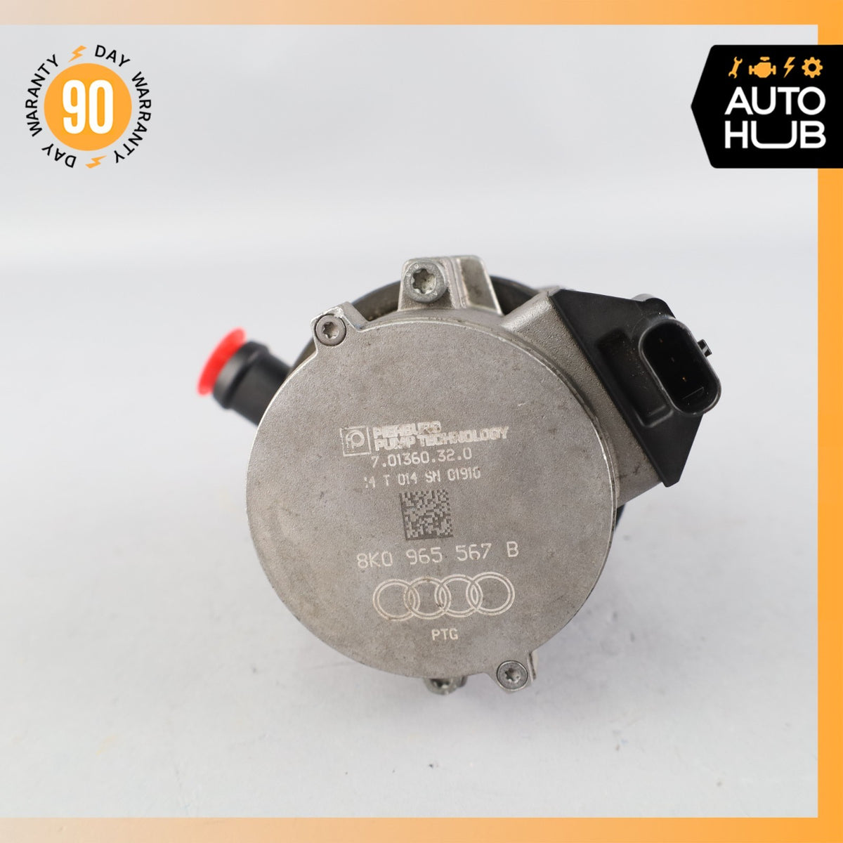 11-18 Bentley GTC GT Flying Spur  Engine Auxiliary Water Coolant Pump OEM 49k - photo 4