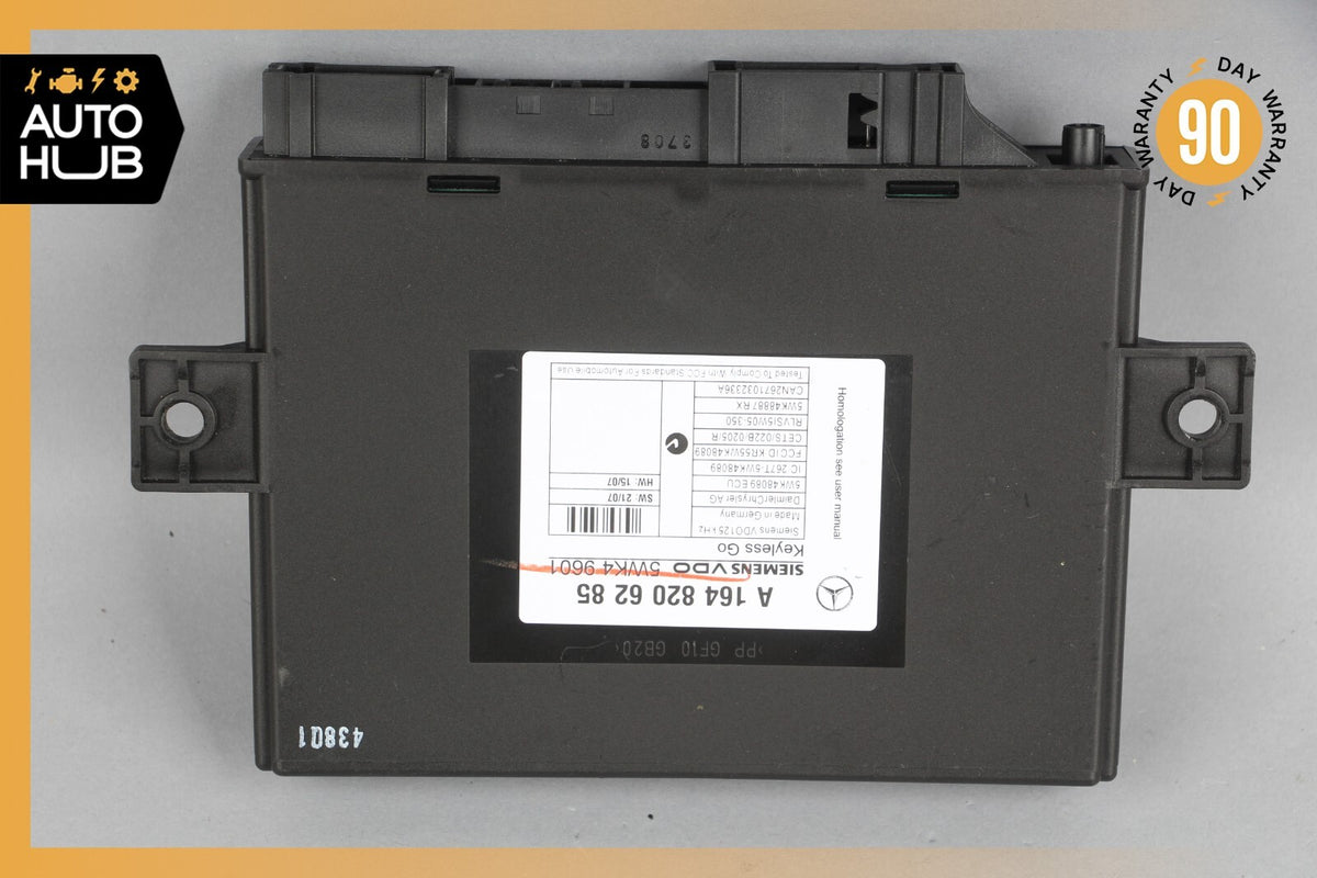 06-12 Mercedes X164 GL550 ML63 ML350 Keyless Go Control Module 1648206285 OEM - photo 6