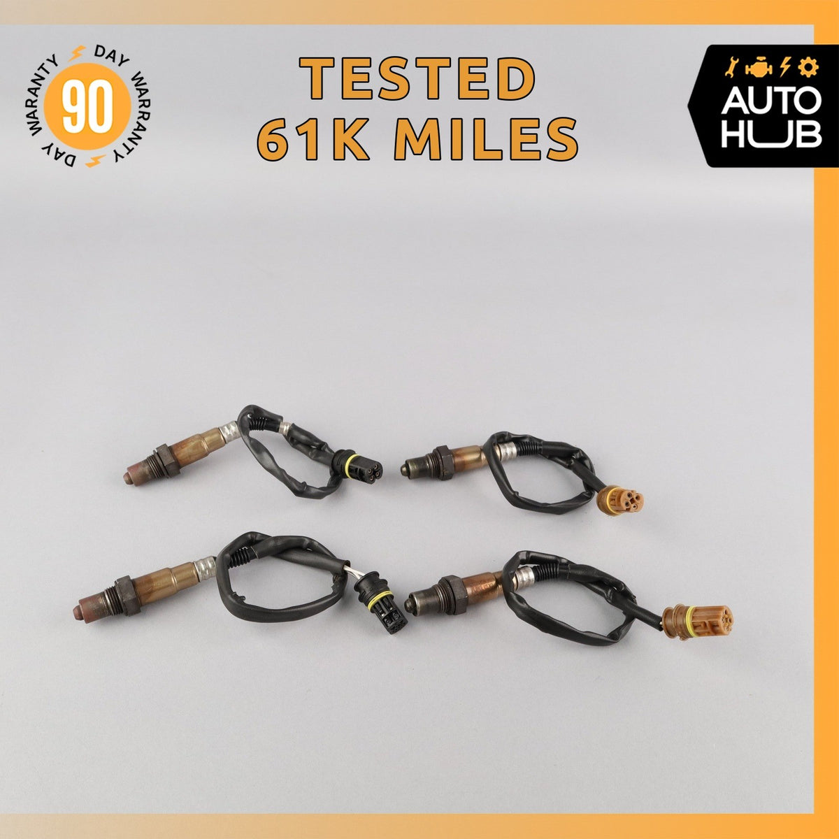 03-08 Mercedes R230 SL500 SL55 AMG Oxygen O2 Sensor Lambda Set of 4 OEM - photo 1