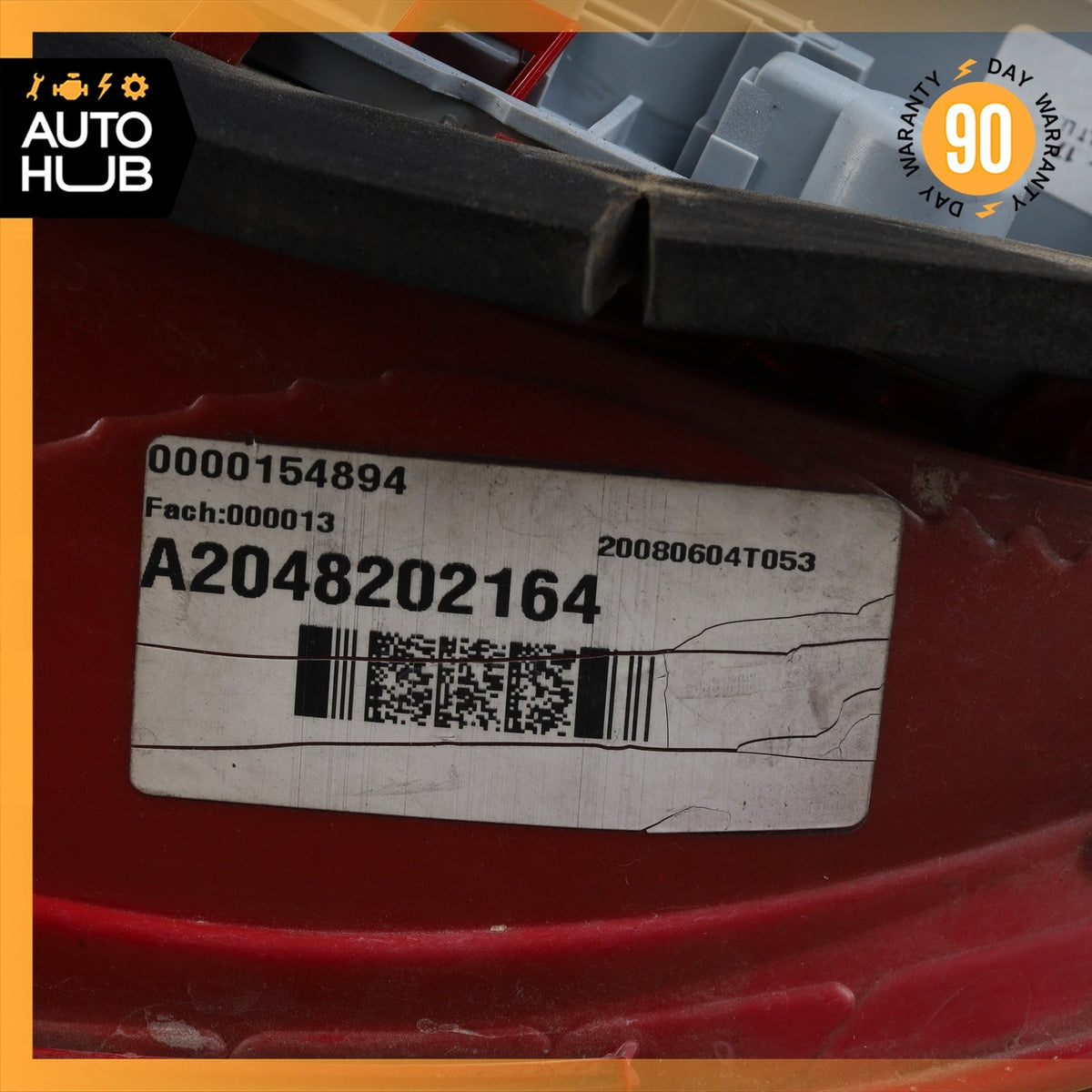 08-11 Mercedes W204 C300 C350 Left LED Tail Light 2048202164 OEM - photo 10