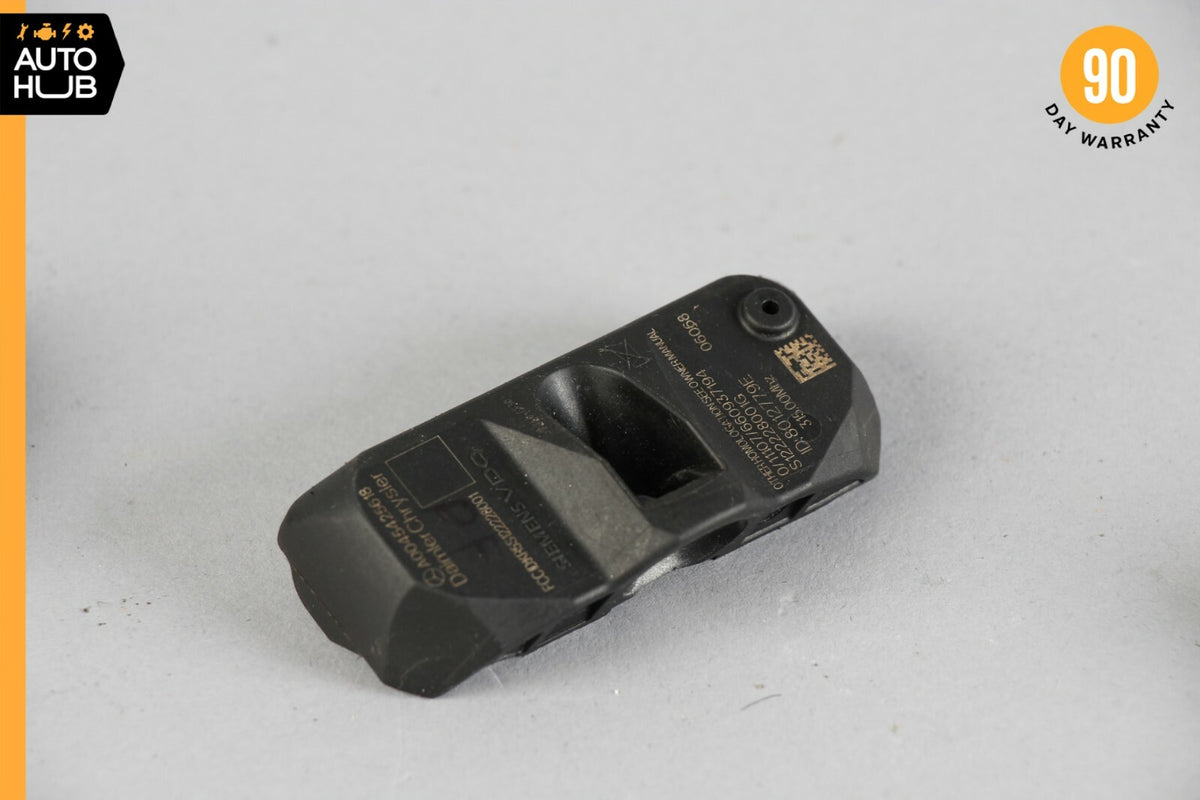 06-11 Mercedes W221 S550 E350 TPMS Tire Pressure Sensor Sensors Set 315 Mhz OEM - photo 3