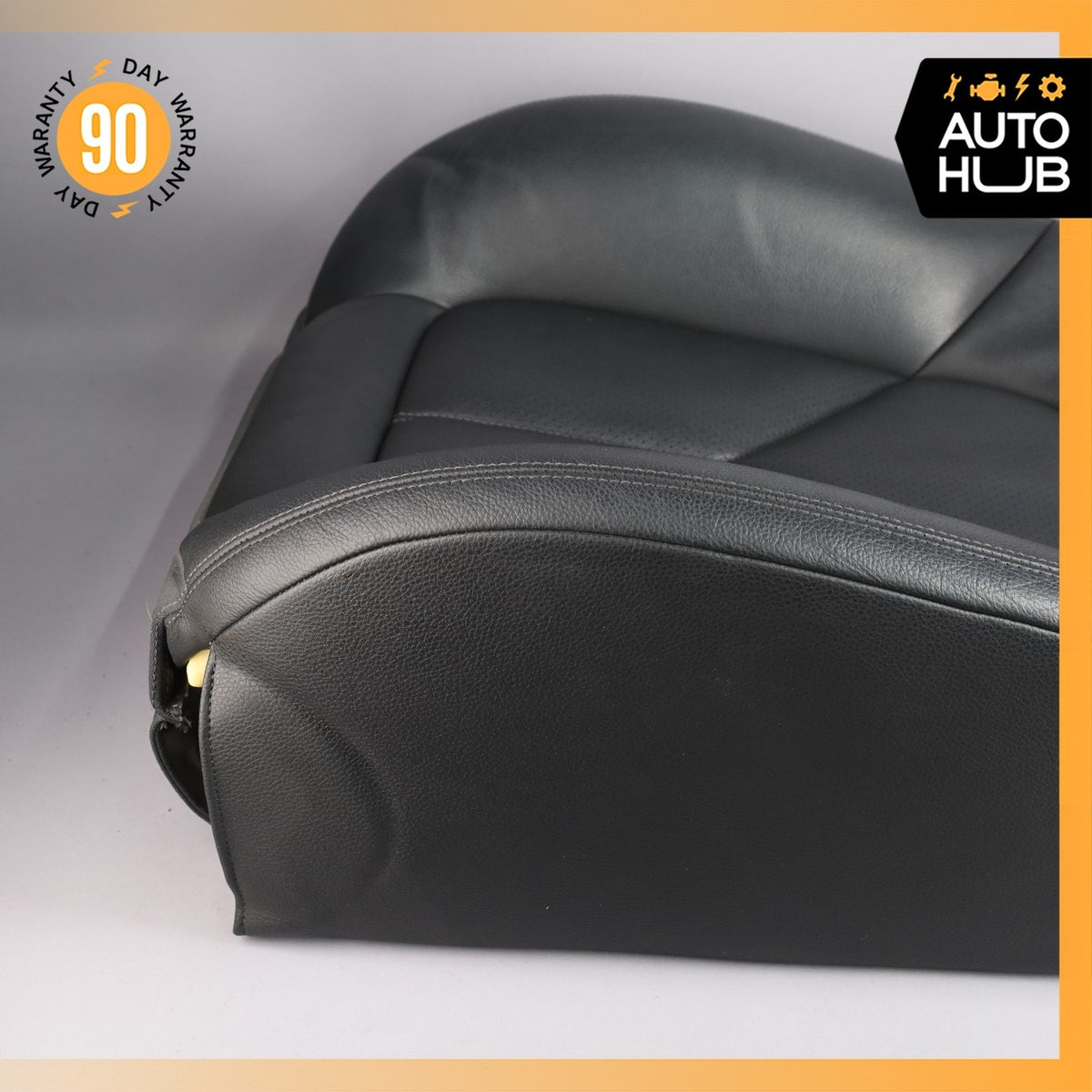11-18 Porsche Cayenne 958 Front Right Side Seat Upper Cushion Black OEM - photo 11