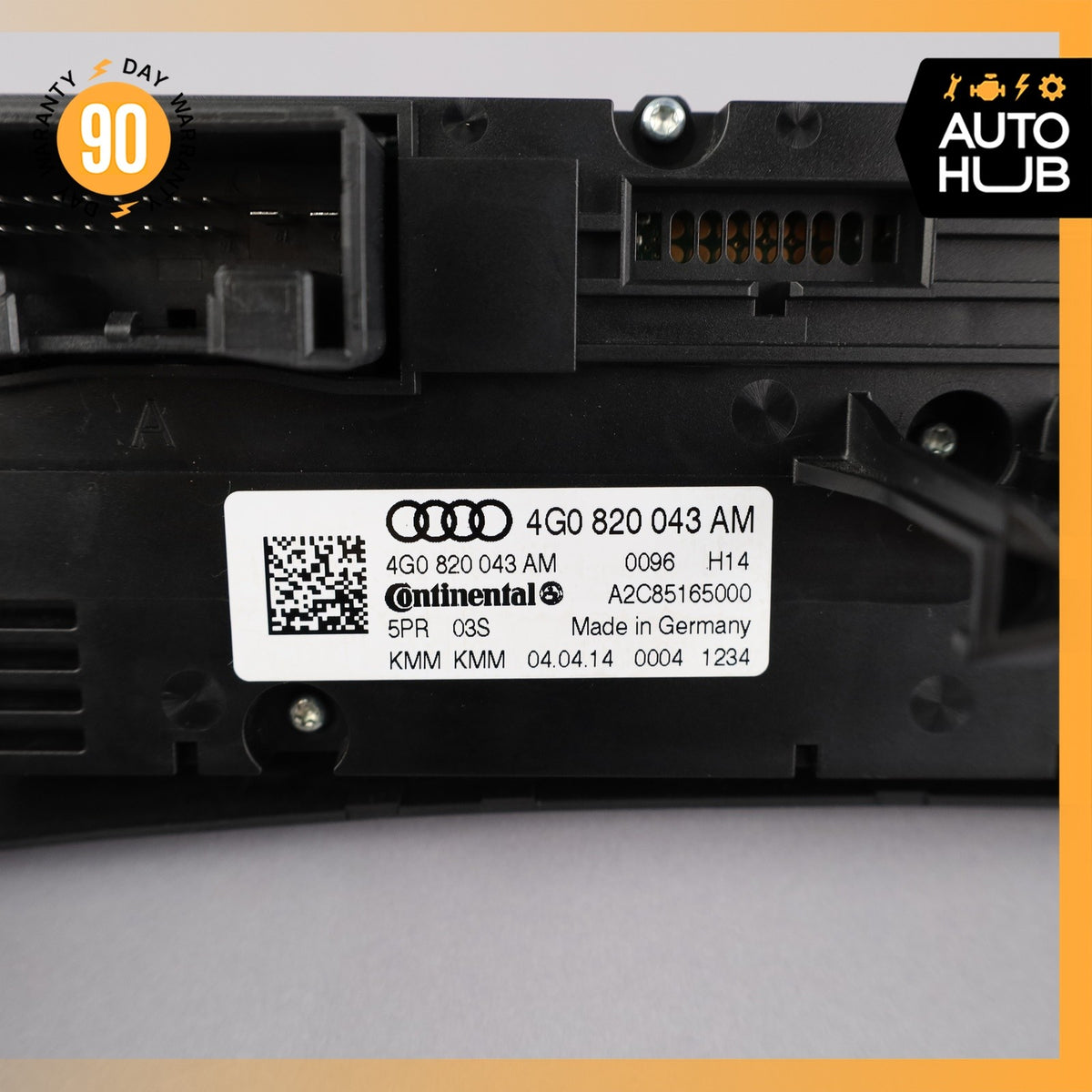 12-18 Audi C7 A6 S6 A/C AC Air Condition Control Switch Radio Knob OEM 75k - photo 11