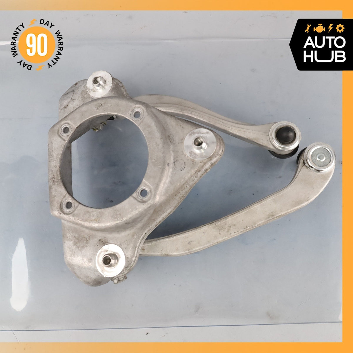 Bentley Continental GT GTC Front Left Shock Strut Mount Bracket w/ Arms OEM 87k - photo 12