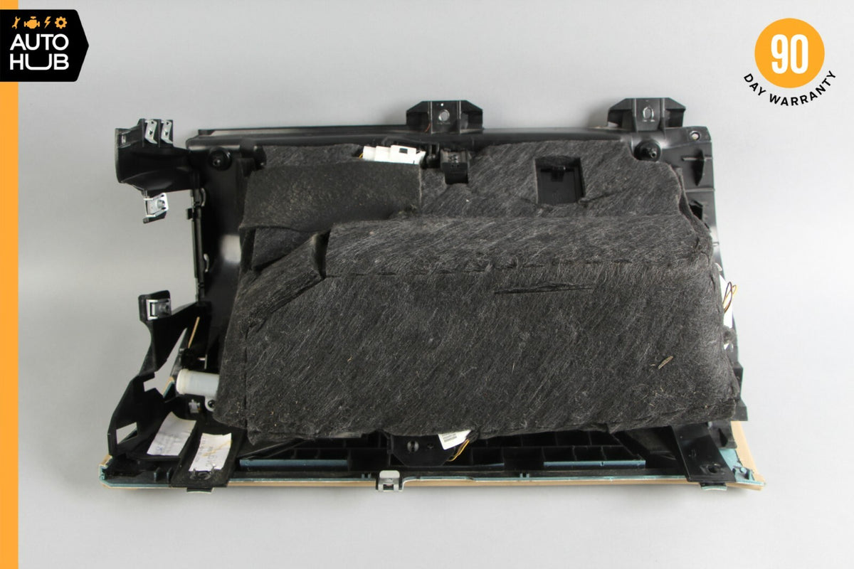 07-09 Mercedes W221 S550 S450 Dashboard Dash Glove Box Compartment Brown OEM - photo 9