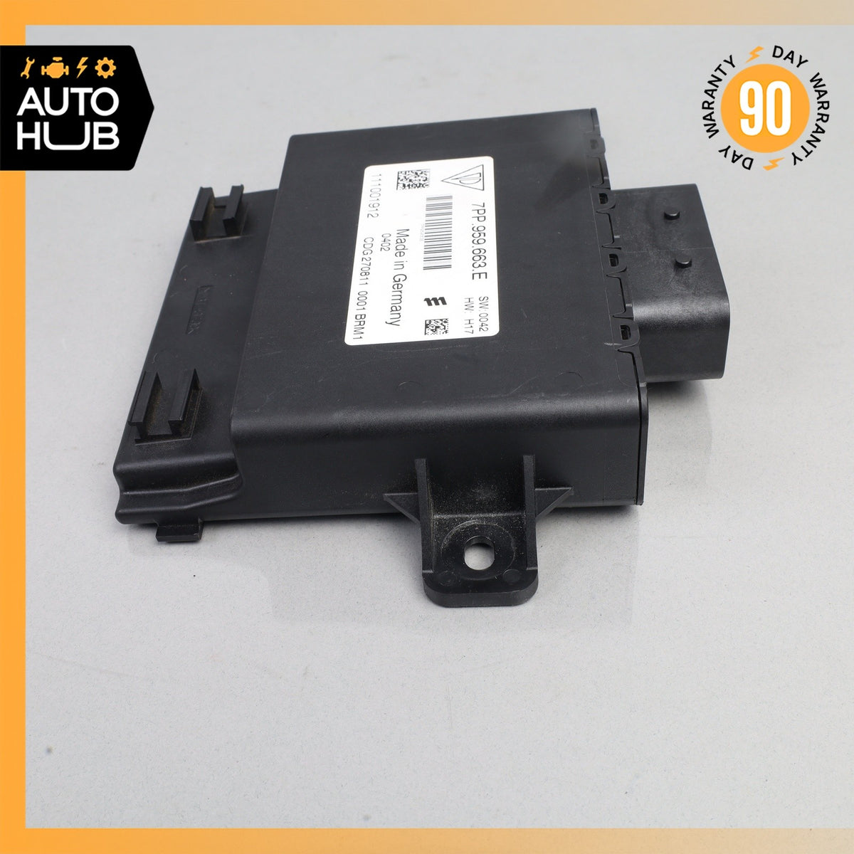 Porsche Cayenne 958 Start Stop Voltage Stabilizer Control Module ECU OEM - photo 3