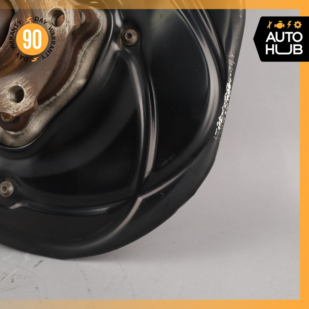 17-25 Audi 4M Q7 Q8 e-Tron Quattro Front Right Spindle Knuckle w/ Shield OEM - photo 5