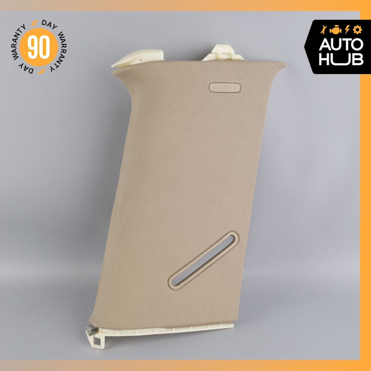 12-19 Mercedes X166 GL450 ML350 Rear Left Side Quarter Upper C Pillar Beige OEM - photo 1