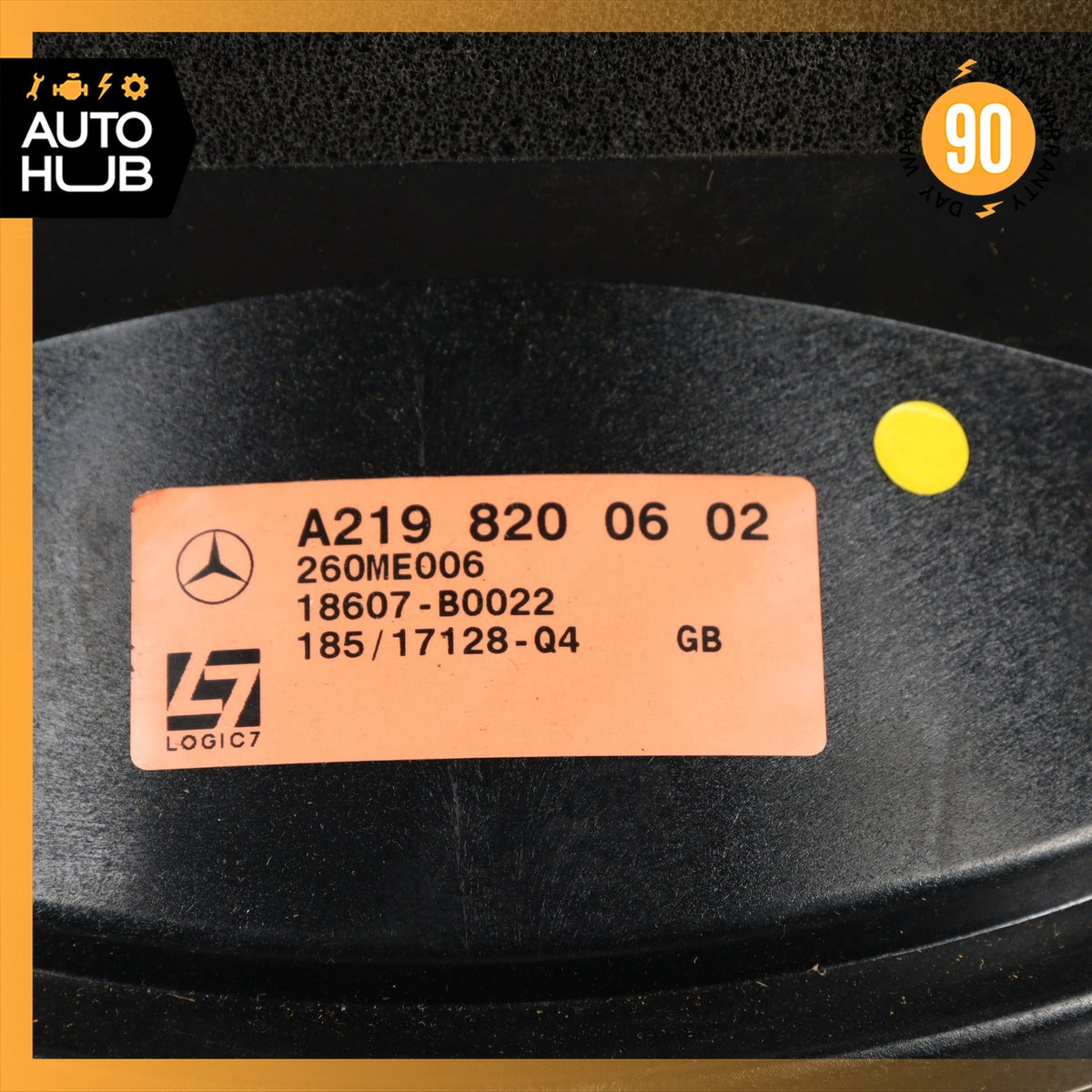 03-09 Mercedes W211 E350 E320 Rear Subwoofer Speaker 2198200602 OEM - photo 9
