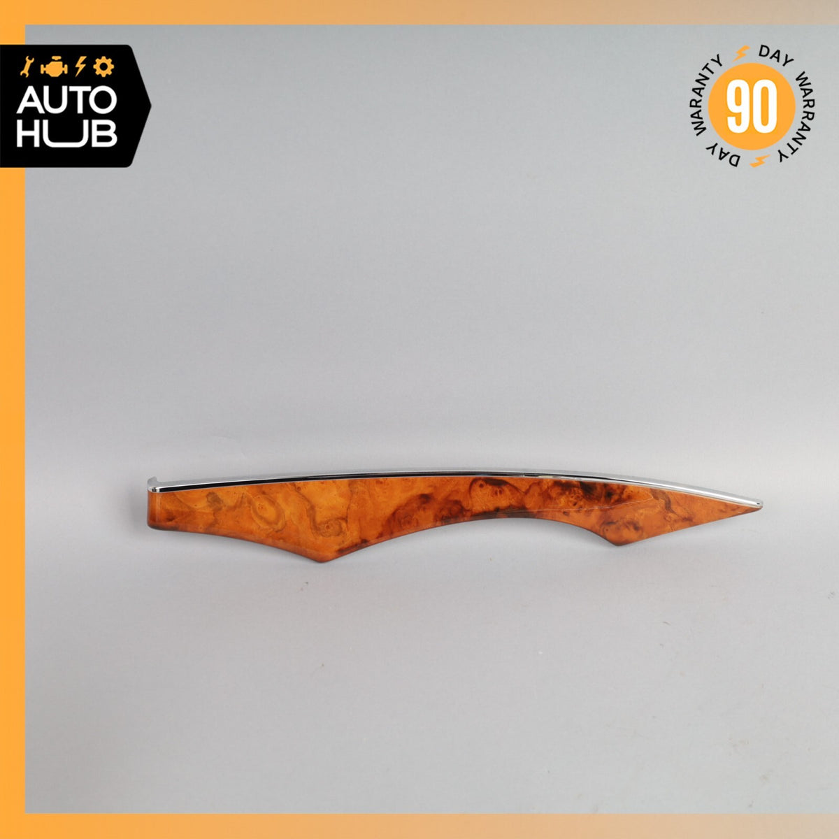 03-09 Mercedes W211 E350 E320 E550 Rear Right Passenger Side Door Trim Wood OEM - photo 1
