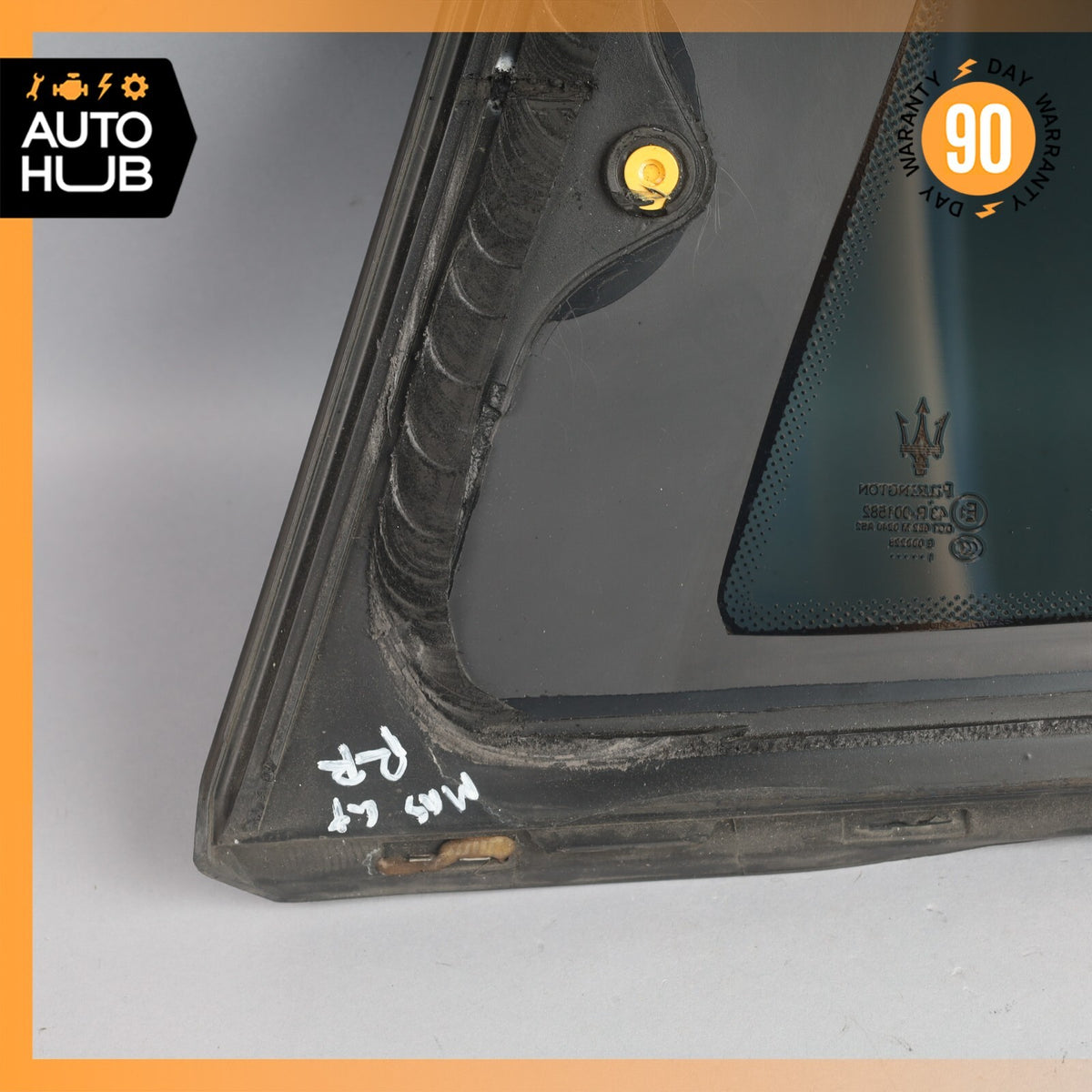 Maserati GranTurismo M145 Coupe Rear Right Side Quarter Window Glass OEM - photo 10
