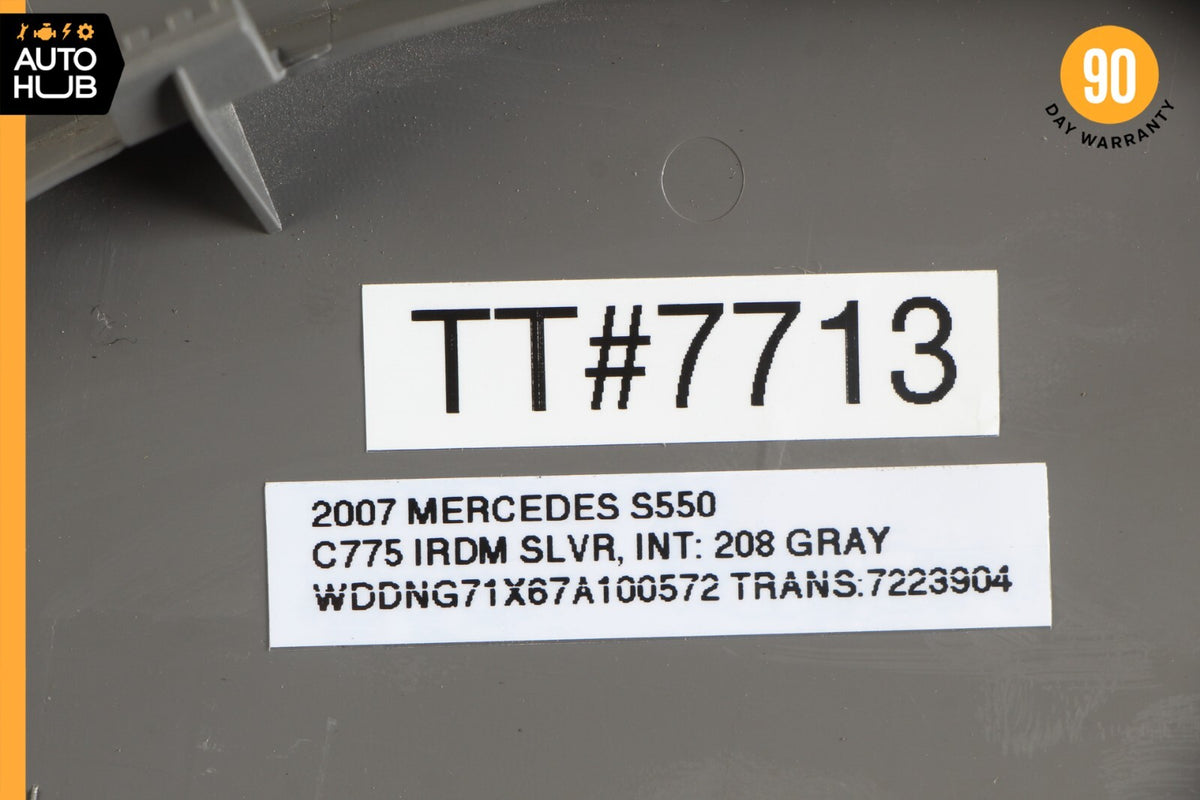 07-13 Mercedes W221 S550 S400 Front Left Side Interior Door Panel Trim Cover OEM - photo 12