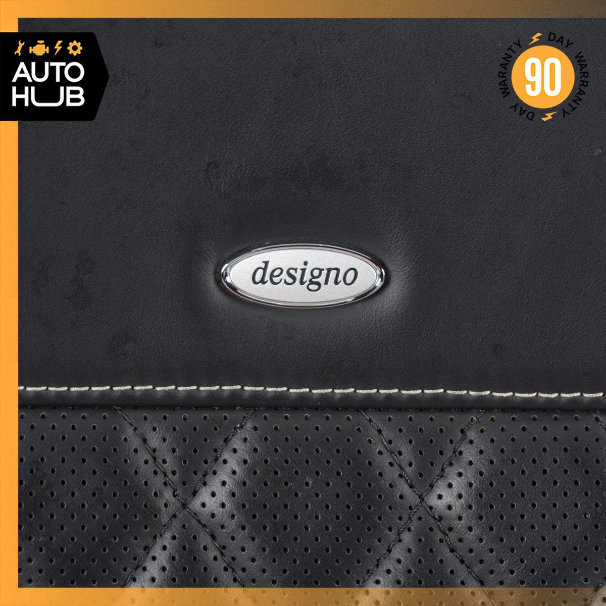 12-16 Mercedes X166 GL350 ML63 Front Right Top Upper Seat Cushion Designo OEM - photo 8