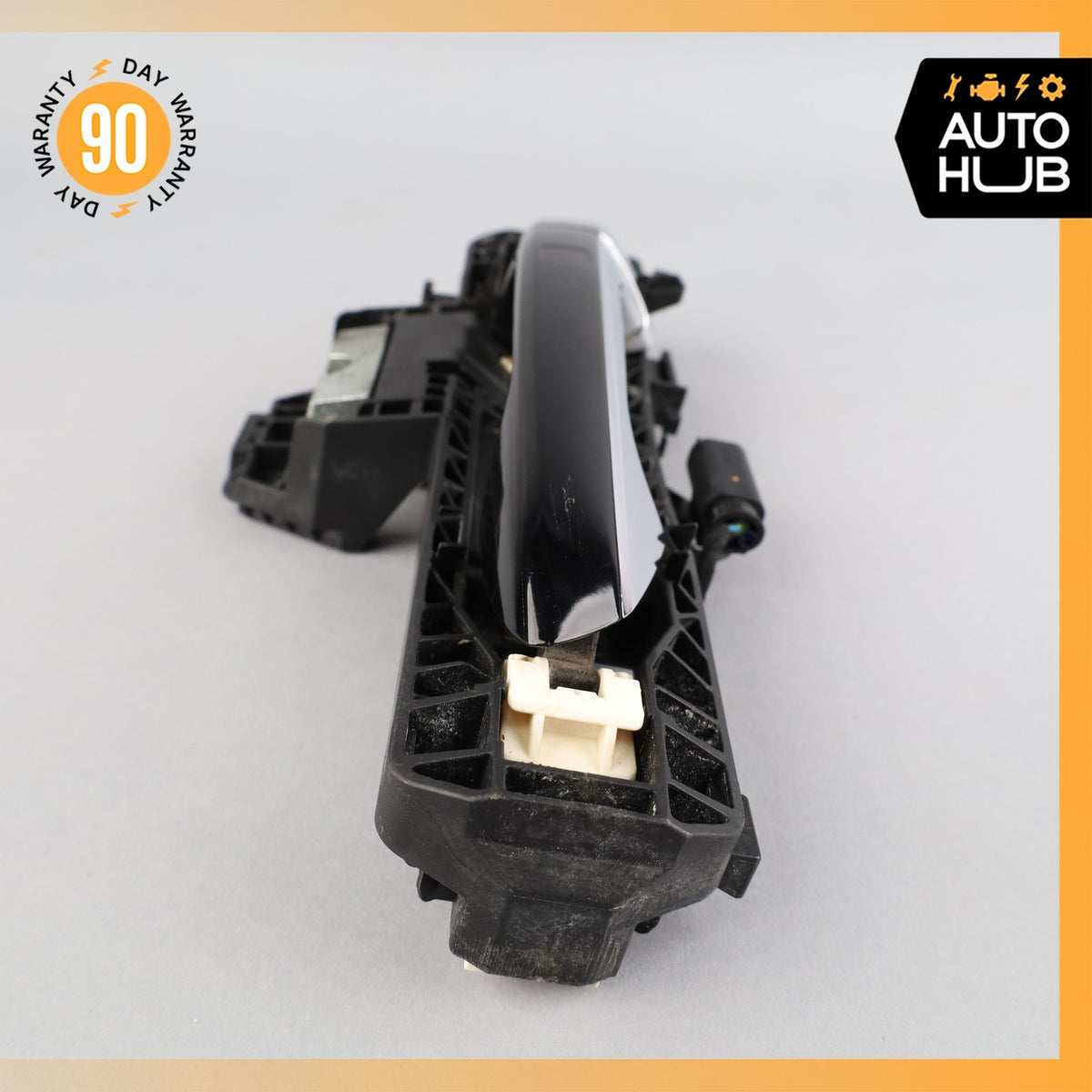 10-17 Mercedes W207 E550 Right Side Exterior Door Handle Keyless Go Black OEM - photo 13