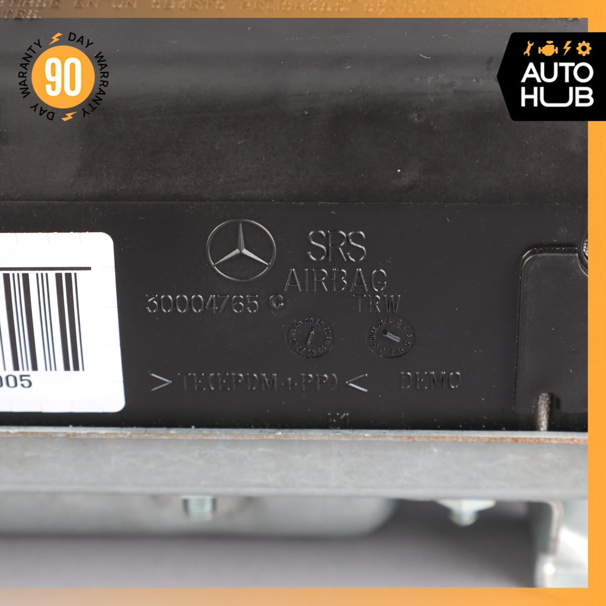 03-12 Mercedes R230 SL500 SL55 AMG Passenger Side Dash Airbag Air Bag OEM - photo 11