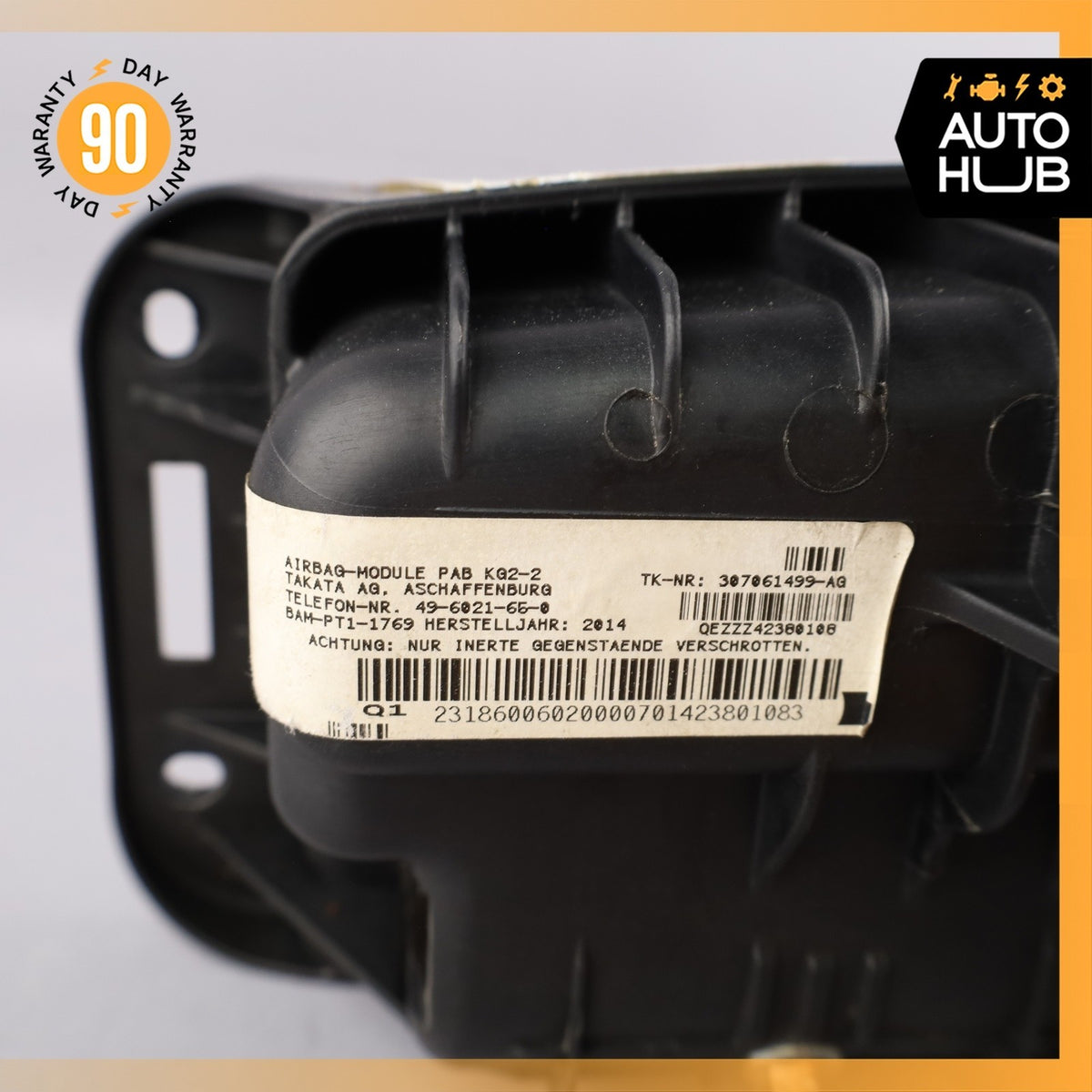 14-20 Mercedes R231 SL400 SL550 Passenger Dash Airbag Air Bag 2318600602 OEM - photo 10