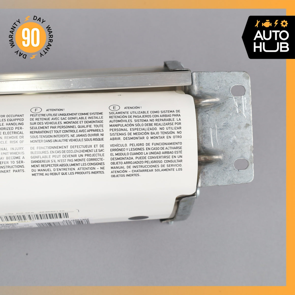 07-14 Mercedes W221 S550 CL550 Dashboard Right Passenger Side Airbag Air Bag OEM - photo 3