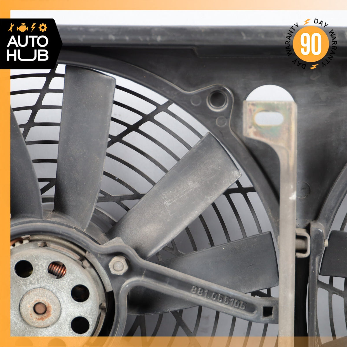 93-02 Mercedes R129 SL320 SL500 Radiator Cooling Fan Motor 1295051055 OEM - photo 14