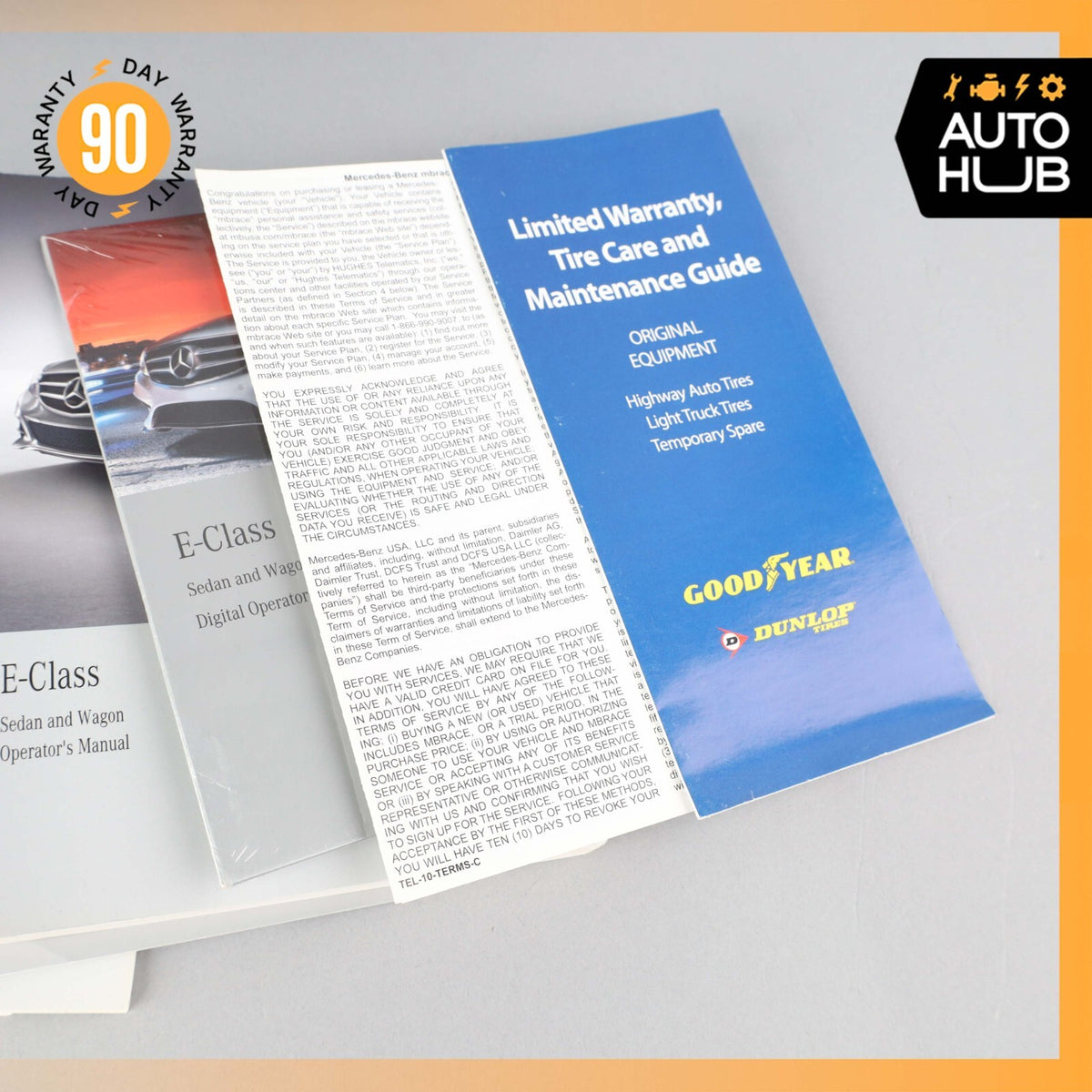 2014 Mercedes-Benz W212 E250 Owner's Manual Book Set OEM - photo 4