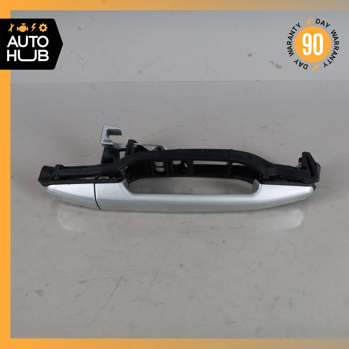 98-03 Mercedes W210 E430 E55 AMG Rear Left Driver Side Door Handle Silver OEM - photo 9