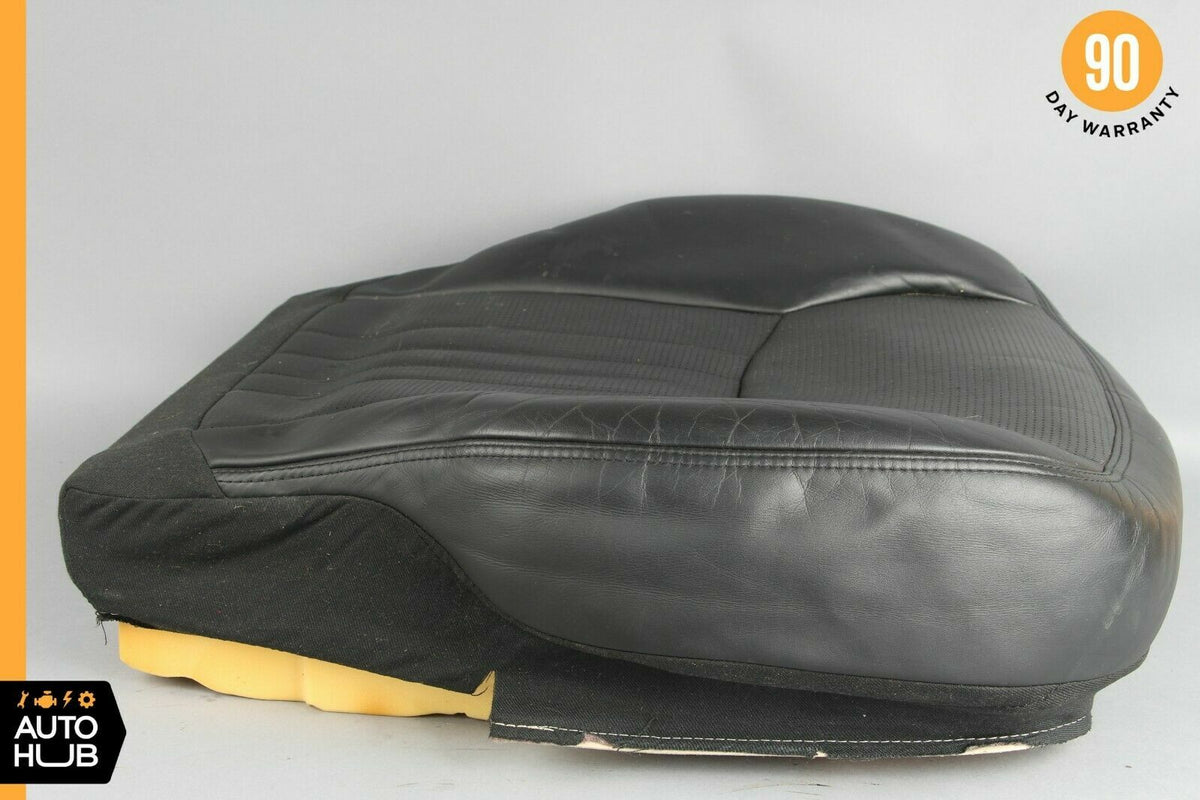 03-06 Mercedes W220 S55 S65 AMG Front Right Bottom Lower Seat Cushion Black OEM - photo 10