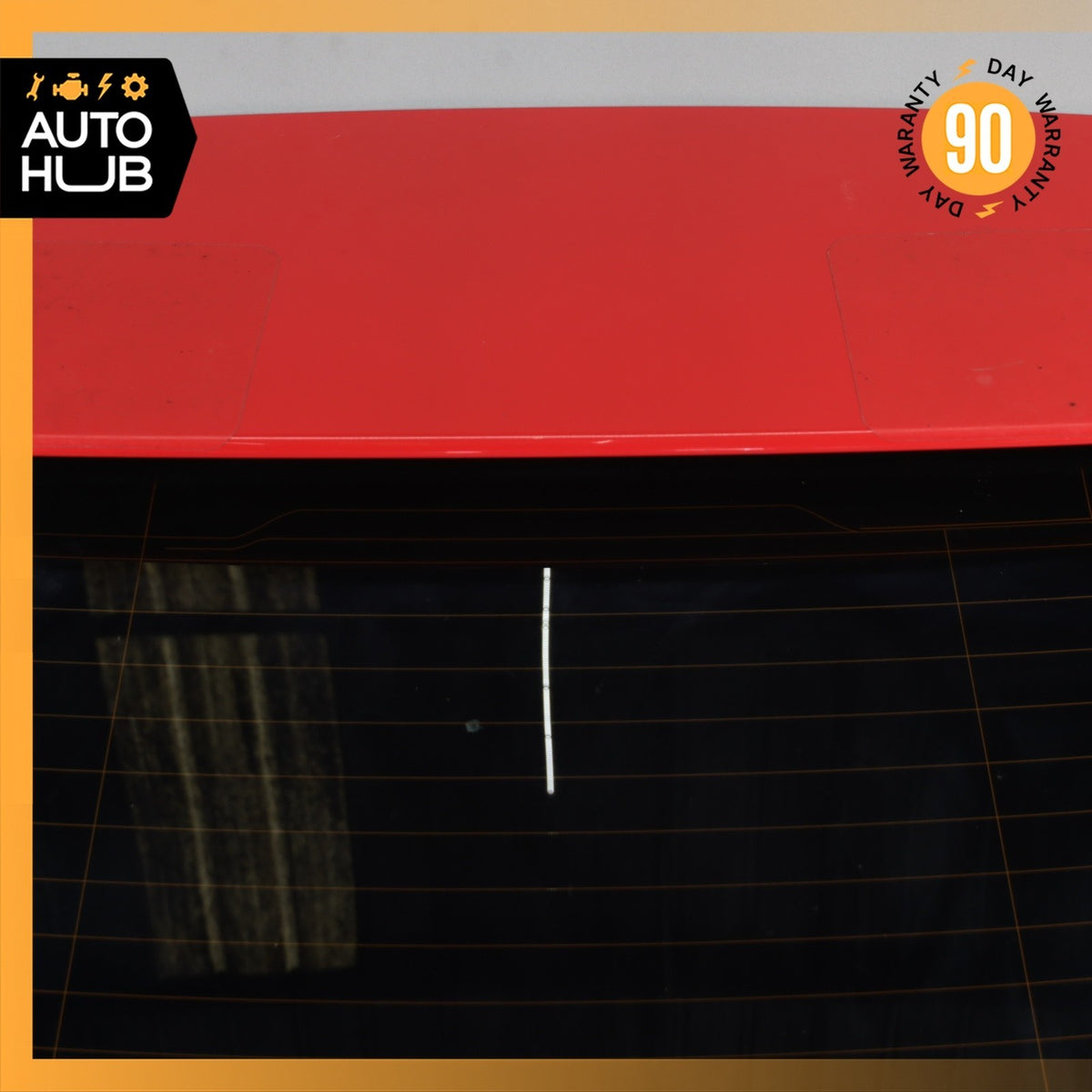 16-18 Audi 8V A3 E-Tron Trunk Lid Liftgate Tailgate Hatch Shell Red OEM 78k - photo 3