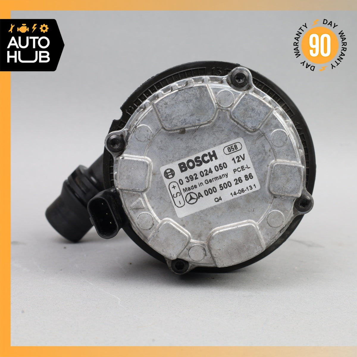 Mercedes W205 C300 E400 E43 AMG Auxiliary AUX Circulation Water Pump OEM - photo 7