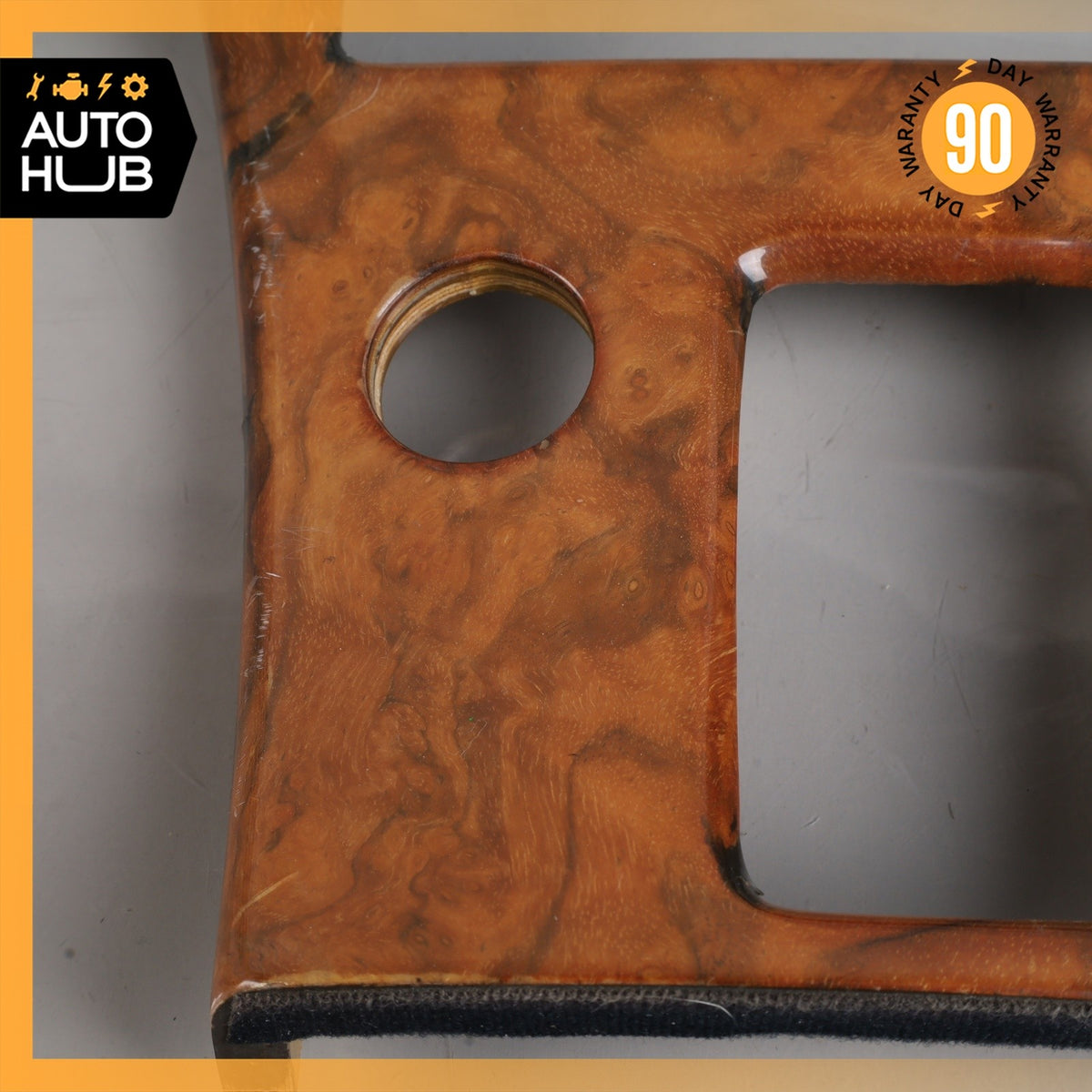 99-04 Bentley Arnage Center Console Ashtray Trim Panel Wood OEM 50k - photo 4