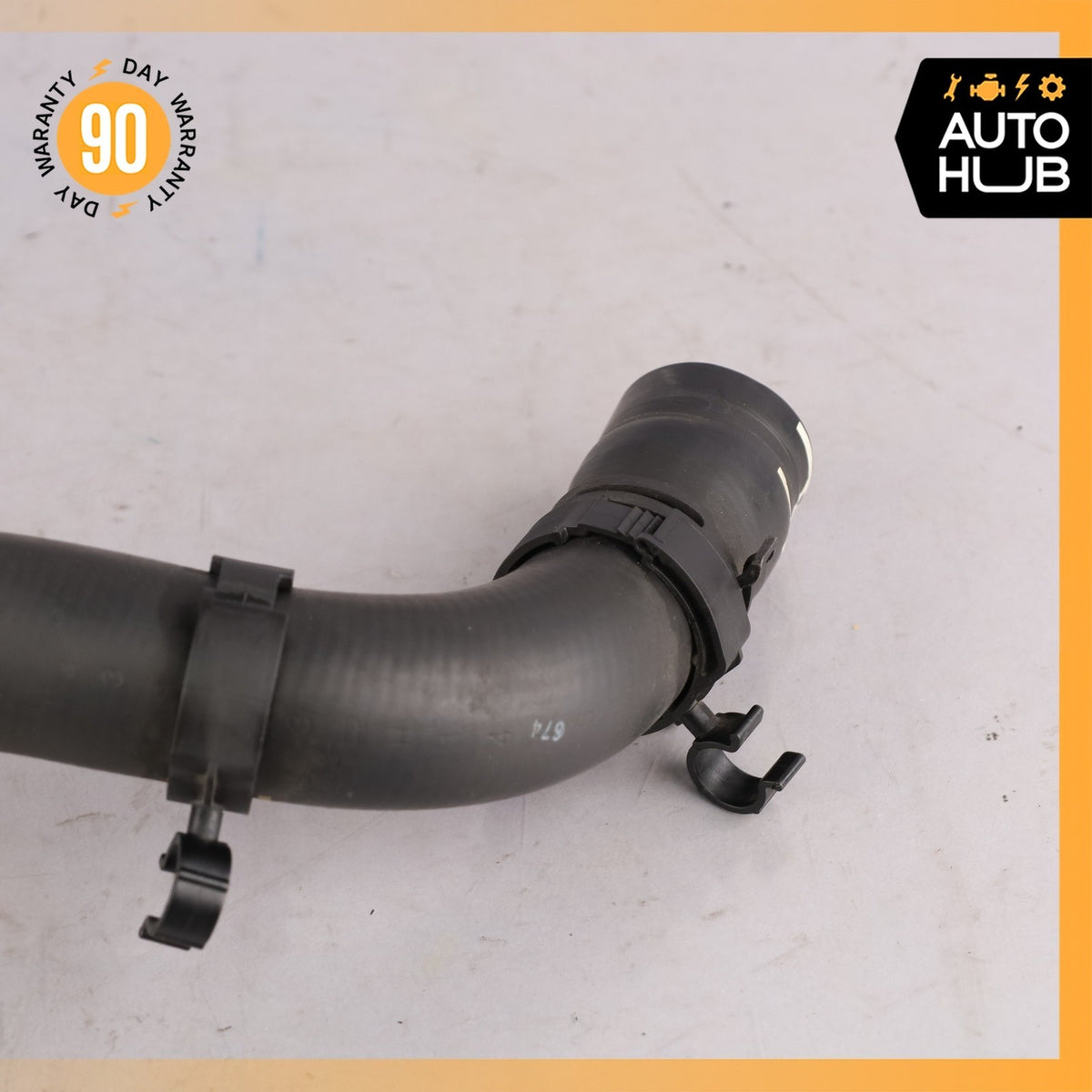Porsche Cayenne 958 Engine Upper Coolant Hose Pipe Line OEM - photo 4