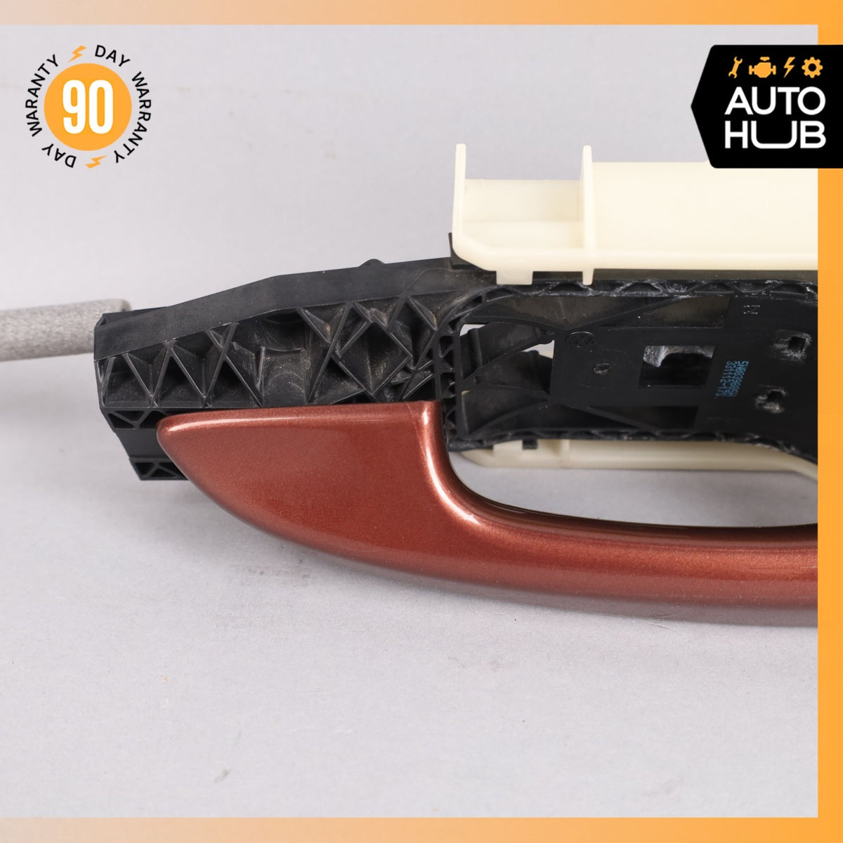 11-18 Porsche Cayenne 958 Rear Left Side Exterior Door Handle Red OEM - photo 12