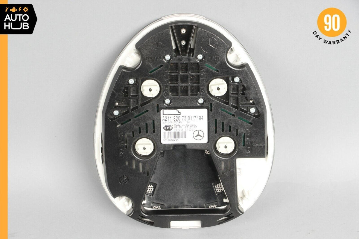 03-11 Mercedes W211 E350 CLS500 Rear Overhead Dome Light Gray 2118207501 OEM - photo 6