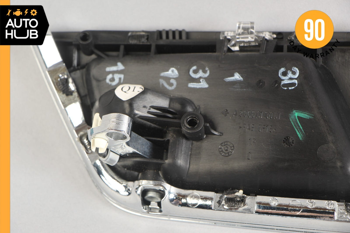 07-09 Mercedes W221 S550 S450 Rear Right Side Interior Door Handle Black OEM - photo 6