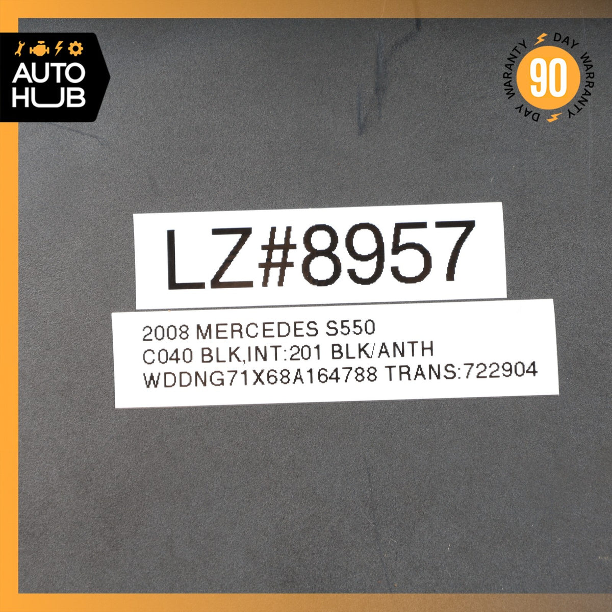 07-13 Mercedes W221 S550 S63 AMG Front Right Side Under Seat Control Unit OEM - photo 10