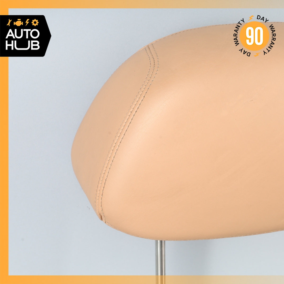 Bentley Arnage Front or Rear Seat Headrest Head Rest Brown OEM 50k - photo 3