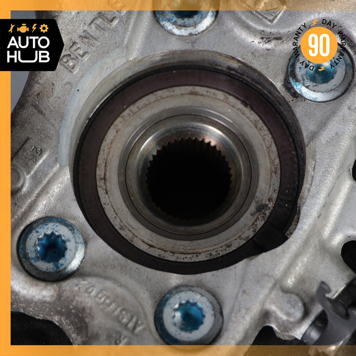 07-12 Bentley Continental GTC Rear Right Side Spindle Knuckle Hub OEM 40k - photo 16