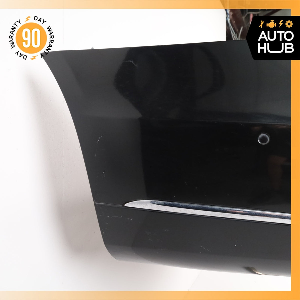 14-17 Mercedes W222 S600 S550 MAYBACH Base Rear Bumper Cover Assembly Black OEM - photo 2