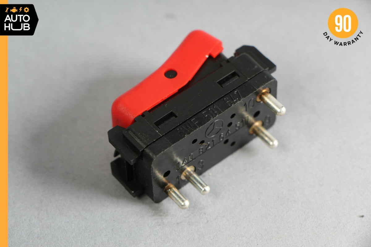 96-02 Mercedes R129 SL500 SL320 CL500 Hazard Warning Light Switch Button OEM - photo 6