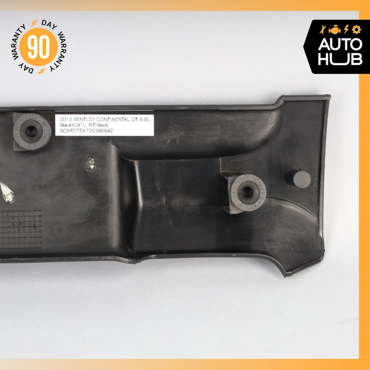 03-13 Bentley Continental GT GTC Engine Compartment Rear Cover Panel OEM 30k - photo 9