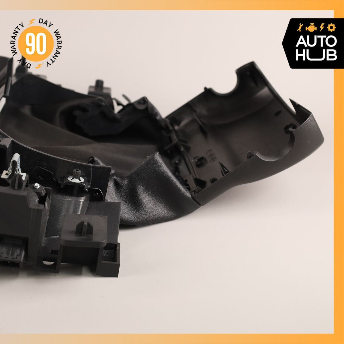14-22 Range Rover Sport L494 Steering Column Cluster Bezel Trim Cover Black OEM - photo 14